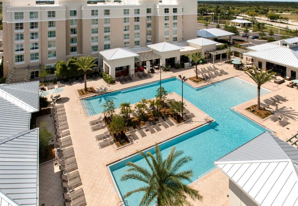 Springhill Suites By Marriott Orlando At Flamingo Crossings Town Center-Western Entrance Four Corners Exterior photo