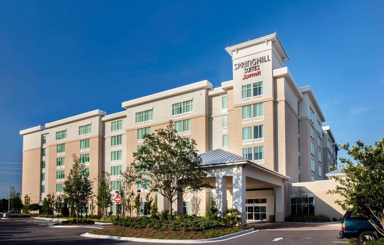 Springhill Suites By Marriott Orlando At Flamingo Crossings Town Center-Western Entrance Four Corners Exterior photo
